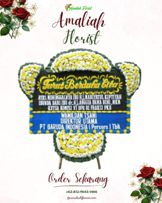 Papan Bunga Duka di Kemiling Raya