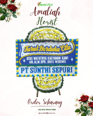 Papan Bunga Duka di Kemiling Raya