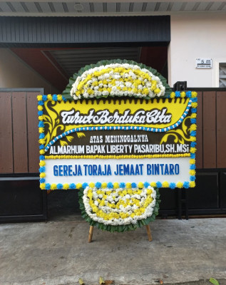 Papan Bunga Duka di Kemiling Raya