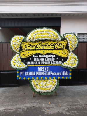 Papan Bunga Duka di Kemiling Raya